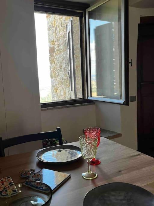 Medieval Tower In Umbria With Swimming Pool Montelagello Luaran gambar