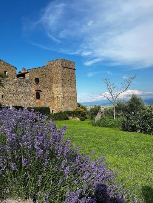 Medieval Tower In Umbria With Swimming Pool Montelagello Luaran gambar
